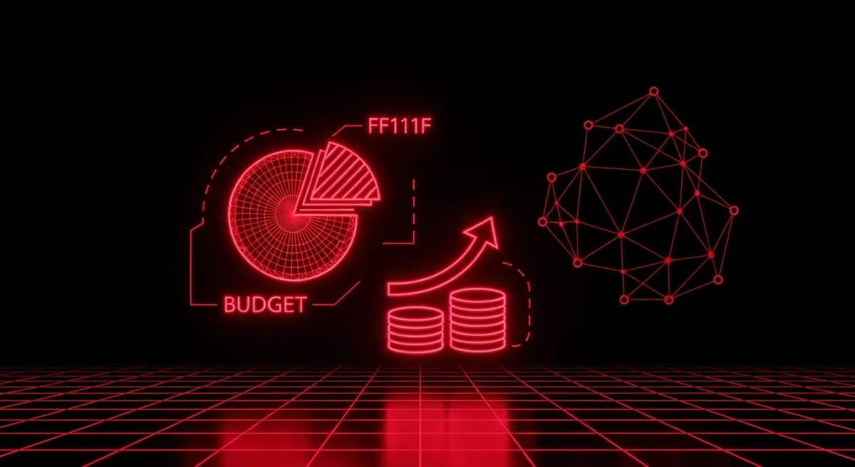 Digital marketing budget planning and channel allocation guide visual