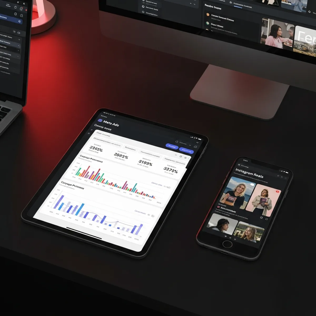 Meta Ads nedir - Facebook + Instagram reklam 2026 rehberi görseli